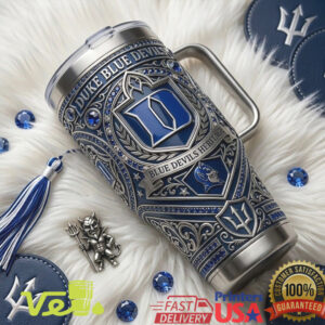 Duke Blue Devils Heritage College Basketball Championship Luxury Style Tumbler