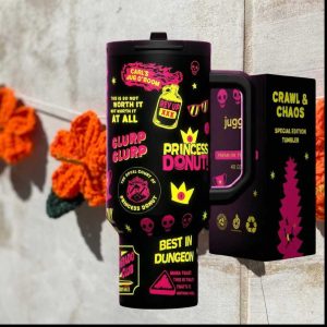 Dungeon Crawler Carl Special Edition “Crawl & Chaos” 40oz Tumbler with Handle