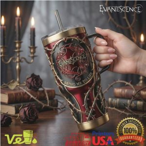 Evanescence Bring Me To Life Gothic Rose Thorn Edition 40oz Tumbler