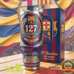FC Barcelona 127th Anniversary Camp Nou Special Edition 40oz Tumbler