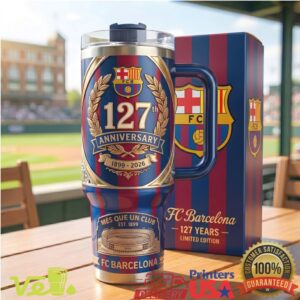 FC Barcelona 127th Anniversary Camp Nou Special Edition 40oz Tumbler