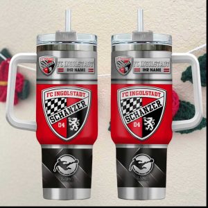 FC Ingolstadt 04 Custom Name 3. Liga Stainless Steel Tumbler