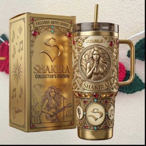 Shakira Exclusive Artist Series Gold Collector's 40oz Tumbler