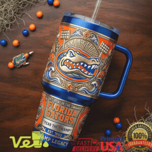 Florida Gators Fear The Swamp Legacy College Football Sports Tumbler