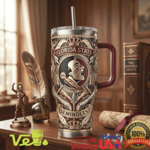 Florida State Seminoles Legacy Of Champions Edition NCAA Football Tumbler