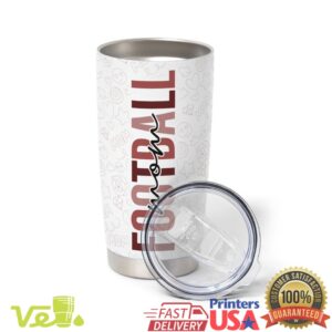 Football Mom The Beauty Raised The Commanders Tumbler Washington Football Gift