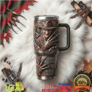 Freddy Krueger A Nightmare on Elm Street Horror Fan 40oz Tumbler