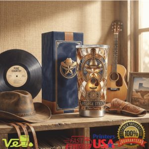George Strait Pure Country Legacy Edition Acoustic Guitar Tumbler