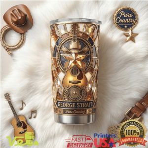 George Strait Pure Country Legacy Edition Acoustic Guitar Tumbler