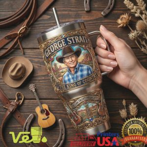 George Strait The King of Country Amarillo By Morning Tour Retro Fans Tumbler