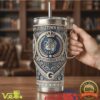 Michigan Wolverines 2025 NCAA College Basketball National Champions Gold Filigree Tumbler Michigan Wolverines 2025 NCAA College Basketball National Champions Gold Filigree Tumbler
