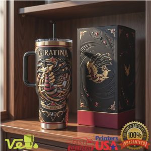 Giratina Ruler of the Distortion World Collector's Tumbler Gold Black