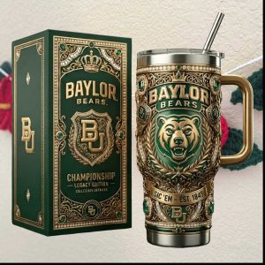 Baylor Bears “Sic 'Em” Championship Legacy Edition 40oz Tumbler with Handle