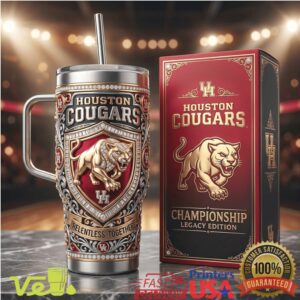 Houston Cougars Relentless Together Championship Legacy Edition 40oz Tumbler