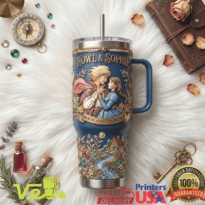 Howl Sophie Studio Ghibli Inspired Magic Love Forever Tumbler