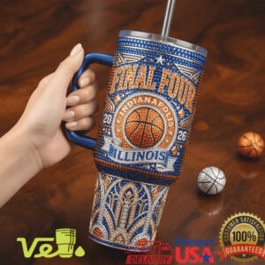 Illinois Fighting Illini Indianapolis Final Four 2026 NCAA Basketball Championship Sport Tumbler