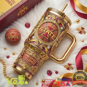 Iowa State Cyclones NCAA Basketball Luxury Embossed 40oz Tumbler