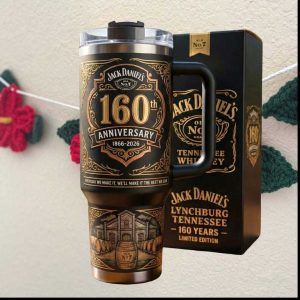 Jack Daniel's 160th Anniversary Lynchburg Tennessee Limited Edition Tumbler