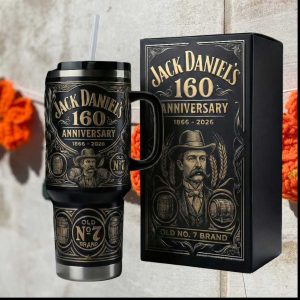 Jack Daniel's 160th Anniversary Old No. 7 Brand Collector's Tumbler with Handle