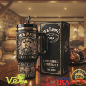 Jack Daniel's Lynchburg Tennessee Est. 1866 Collector's 40oz Tumbler