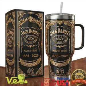 Jack Daniel's Old No. 7 160th Anniversary Edition Tumbler Vintage Lynchburg