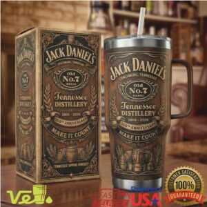 Jack Daniel's Old No. 7 Tennessee Distillery 160th Anniversary Heritage Whiskey Tumbler