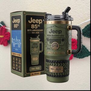 Jeep 85th Anniversary Limited Edition 1941 2026 Trail Rated Offroad Tumbler