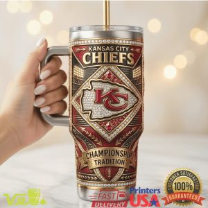 Kansas City Chiefs Championship Tradition Legacy Edition 40oz Tumbler