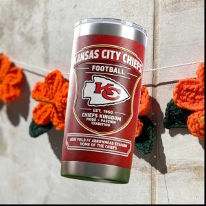 Kansas City Chiefs Chiefs Kingdom Pride Passion Tradition Football Tumbler