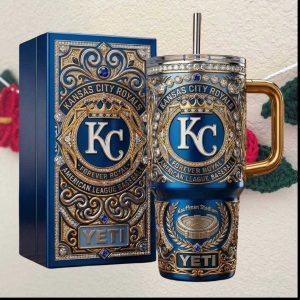 Kansas City Royals “Forever Royal” Kauffman Stadium Jeweled Tumbler