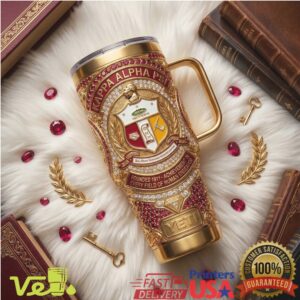 Kappa Alpha Psi Founded 1911 Achievement Human Endeavor Fraternity Luxury Gift Stainless Steel Insulated Tumbler