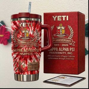 Kappa Alpha Psi Nupes 115th Anniversary 1911 2026 Official Charter Chapter Edition Tumbler