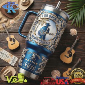 Kenny Chesney I Go Back Tour No Shoes Nation 2026 Country Music Tumbler