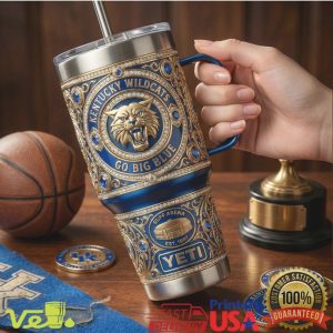Kentucky Wildcats Go Big Blue Rupp Arena NCAA Basketball Fan Gear Vintage Tumbler
