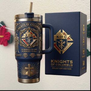 Knights of Columbus Catholic Fraternal Organization Collector’s Edition Charity Unity 40oz Tumbler