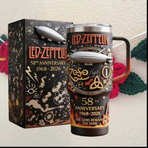 Led Zeppelin 58th Anniversary 1968 2026 The Song Remains The Same Tumbler