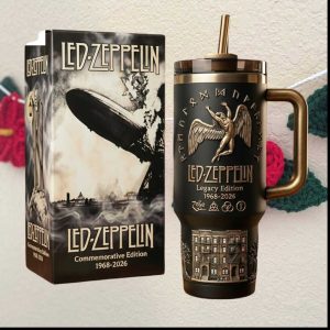 Led Zeppelin Legacy Edition 1968 2026 Commemorative Tumbler