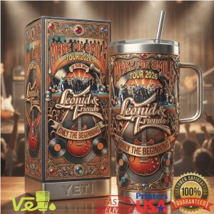 Leonid Friends Make Me Smile Tour 2026 Custom Tumbler