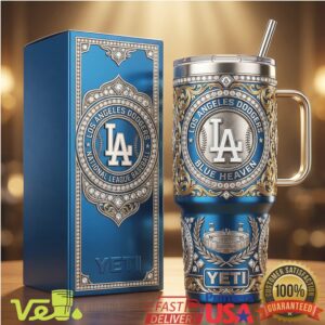 Los Angeles Dodgers Blue Heaven MLB Edition 40oz Insulated Tumbler with Handle