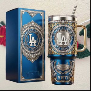 Los Angeles Dodgers Blue Heaven Special Edition Jeweled 40oz Tumbler
