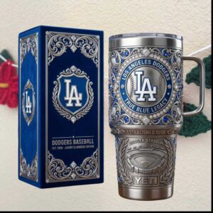 Los Angeles Dodgers True Blue Legacy Luxury Clubhouse Edition Gifts for Fans Tumbler