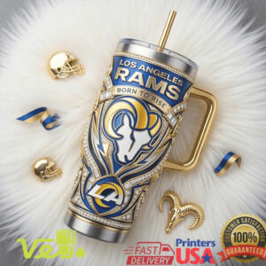 Los Angeles Rams Born To Rise Bold Legacy Edition Style Tumbler