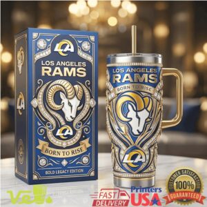 Los Angeles Rams Born To Rise Bold Legacy Edition Style Tumbler