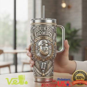 Luke Combs Heartland Legacy Edition Country Music Tour Vintage Style Fans Gift Tumbler