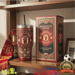 Manchester United Legacy of Glory Edition Sculpted 40oz Tumbler