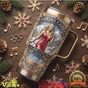 Mariah Carey Milano Cortina 2026 Winter Concert Custom 40oz Tumbler