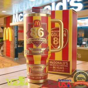 McDonald’s 86th Anniversary Golden Celebration Limited Edition 40oz Tumbler