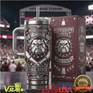 Mississippi State Bulldogs Hail State Legacy Edition Davis Wade Stadium College Tumbler