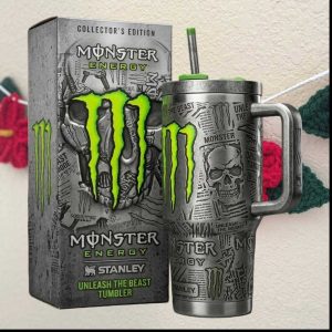 Monster Energy Unleash The Beast Collector's Edition 40oz Stanley Tumbler