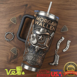 Morgan Wallen Southern Outlaw Edition Country Music Soul Style Tumbler